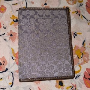 Coach Passport Holder